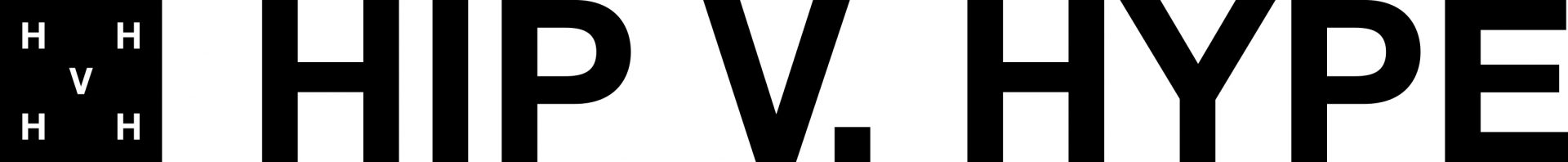 HIP V. HYPE logo - deX