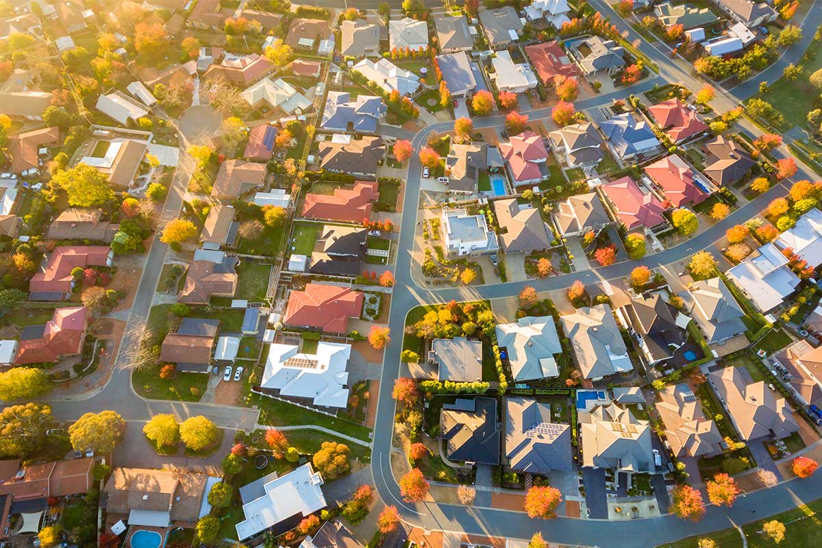Australian Suburb Aerial DeX